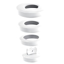 BOUCHON UNIVERSEL MULTI DIAMETRE BLANC SOUS COQUE