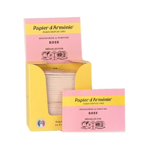 [6110902] PAPIER D'ARMENIE ROSE BOITE 30 CARNETS