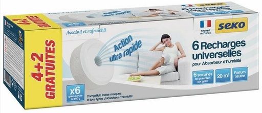 [3016624] RECHARGE GALETS 450G NEUTRE 4+2 GRATUITS