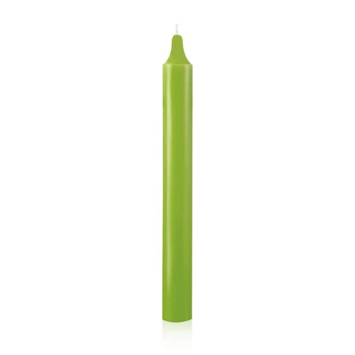 [6110833] BOUGIE Ø 21 - 20CM VERT PRE BOITE DE 12