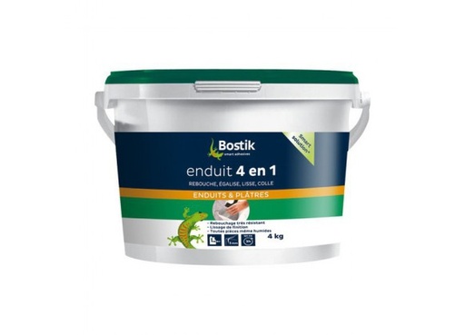 [3032022] BOSTIK ENDUIT PATE 4 EN 1 POT 4KG