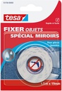 TESA FIXER DBLE FACE MIROIR 15X19