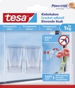 TESA CROCHETS ADHESIFS 1KG POUR SURFACE TRANSP
