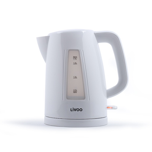 [7000133] BOUILLOIRE ELECTRIQUE BLANCHE OU NOIR 1L7 1850 - 2200 W