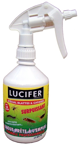 [6000028] LAQUE SPECIAL CAFARDS ET BLATTES pulvérisateur 500ml