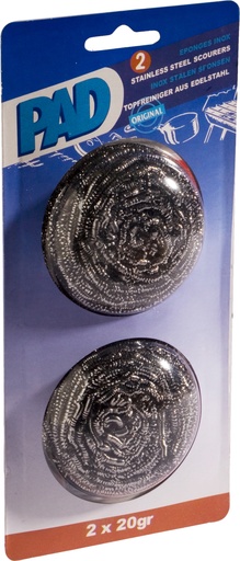 [3130011] EPONGES BOULES INOX X2 - PAD