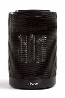 CHAUFFAGE COMPACT CERAMIQUE NOIR 600W à 1200W