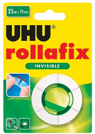 [5011058] ROLLAFIX INVISIBLE RECHARGE 25mx19mm (blister)