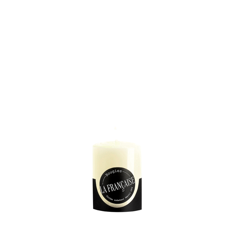 BOUGIE VOTIVE TEINTEE MASSE - Ø38mm - 48mm - IVOIRE +/- 10 Hrs