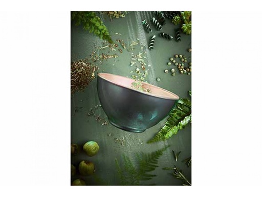 [6022347] BOL FLASHY GREEN LEAF T 50 CL Ø 16 - H 6,8 CM