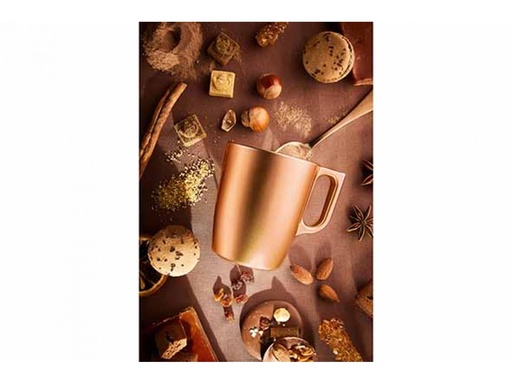 [6022702] MUG FLASHY LATE T 25 CL Ø 7 - H 9 CM