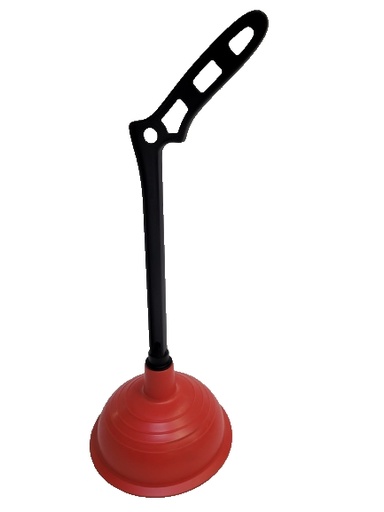 [6001740] DEGORGEOIR MONTE - ROUGE - MANCHE ERGONOMIQUE - diam. 145 mm