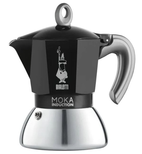 [6470051] CAFETIERE NEW MOKA INDUCTION NOIR 2T