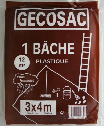 [3123101] BACHE 3M X 4M 50 MICRONS