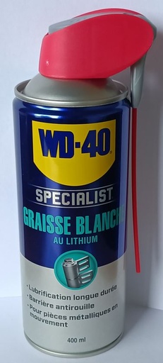 [3153494] WD-40 SPECIALIST Graisse Blanche au Lithium 400 ml