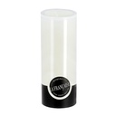 BOUGIE CYLINDRIQUE TEINTEE MASSE Ø80mm 200mm BLANC 125 Hrs