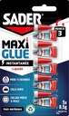 SADER MAXI GLUE INSTANTANEE LIQUIDE 5x0.5 gr