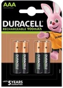 PILE RECHARG.HR03 CHARGEE AAA 4* DURACELL - 900mAh