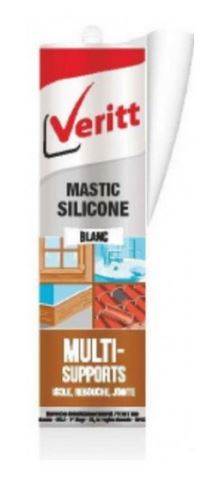 [3005838] MASTIC SILICONE MULTI-USAGE TRANSLUCIDE 280 ML - VERITT
