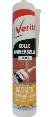 [3005839] MASTIC COLLE MULTI-USAGE BLANC 290 ML - VERITT