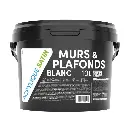 TDP MURS ET PLAFONDS SATIN ACRYLIQUE BLANC - 10L