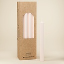 BOUGIE DROITE Ø 22 - 20CM NUDE 7H BTE 12