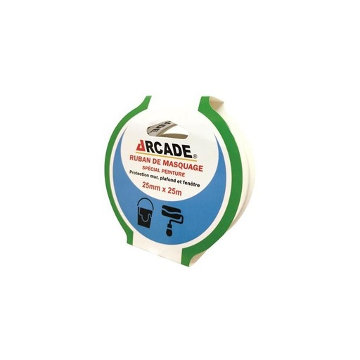 [6160029] ADHESIF MASQUAGE 25MM X 25M