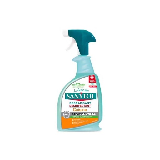 [3124711] SANYTOL PRO DESINFECTANT CUISINE 750ML