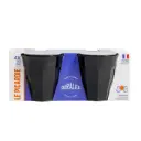 GOBELET PICARDIE 9CL NOIR PAR 4