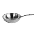 POELE INOX 30 WOK TRIPLI BAUMALU