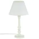 LAMPE DROITE LEO H 36CM BLANC