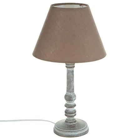 [6121196] LAMPE DROITE LEO H 36CM TAUPE