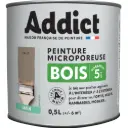 PEINTURE BOIS SATINEE 0,5 L GALET ADDICT