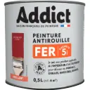 PEINTURE FER BRILLANTE 0,5 L ROUGE VIF RAL 3000 ADDICT