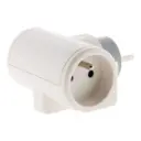 TRIPLITE ROTATIVE 2X16A + 1X6 BLANC/GRIS  PC 