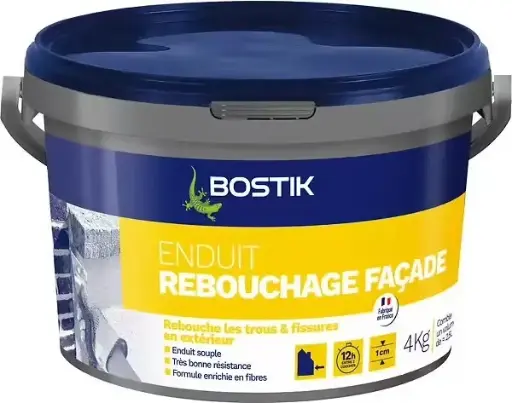 [3167702] BOSTIK ENDUIT DE REBOUCHAGE FACADE PATE 4KGS
