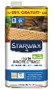 STARWAX HUILE PROTECTRICE MOBILIER DE JARDIN BOIS 1L +20% GRATUIT