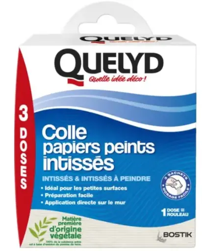 [3166408] QUELYD COLLE PAPIERS PEINTS INTISSES POUDRE150g 