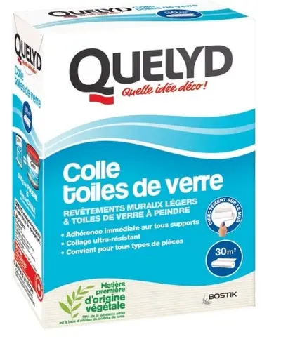 [3166409] QUELYD COLLE TOILE DE VERRE POUDRE 500G