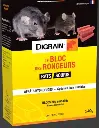 DIGRAIN BLOC HYDROFUGE RONGEURS 25 PPM 10X30G