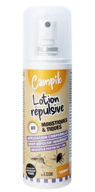[3070045] CAMPIK LOTION RÉPULSIVE MOUSTIQUES 100ML